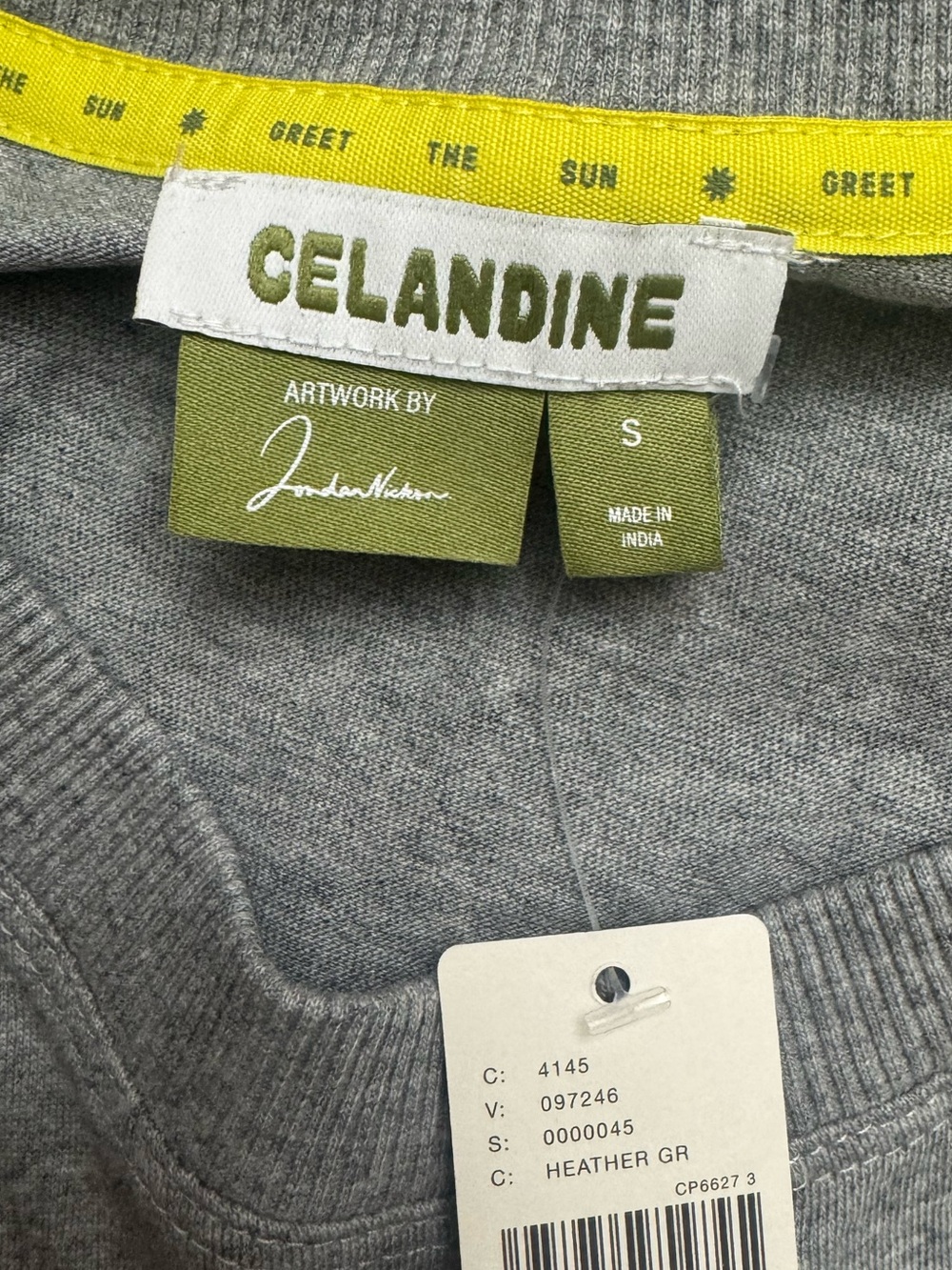 Anthropologie Jordan Nickson x Celandine Tee-Shirt Graphic MIdi Dress - Picture 6 of 8